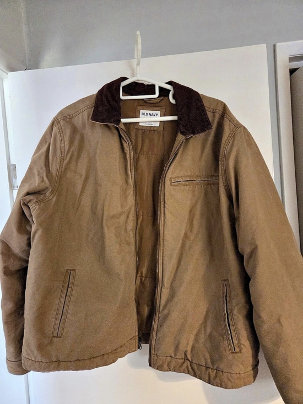 Old Navy Insulated Canvas Barn Jacket Brown